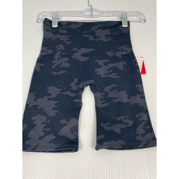 SPANX activewear black size XS women's camouflage print athletic gym workout - Picture 10 of 11